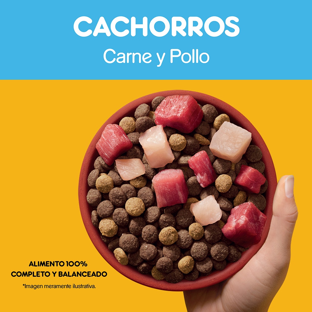 Pedigree Croquetas Cachorro Sabor Carne y Pollo - 5