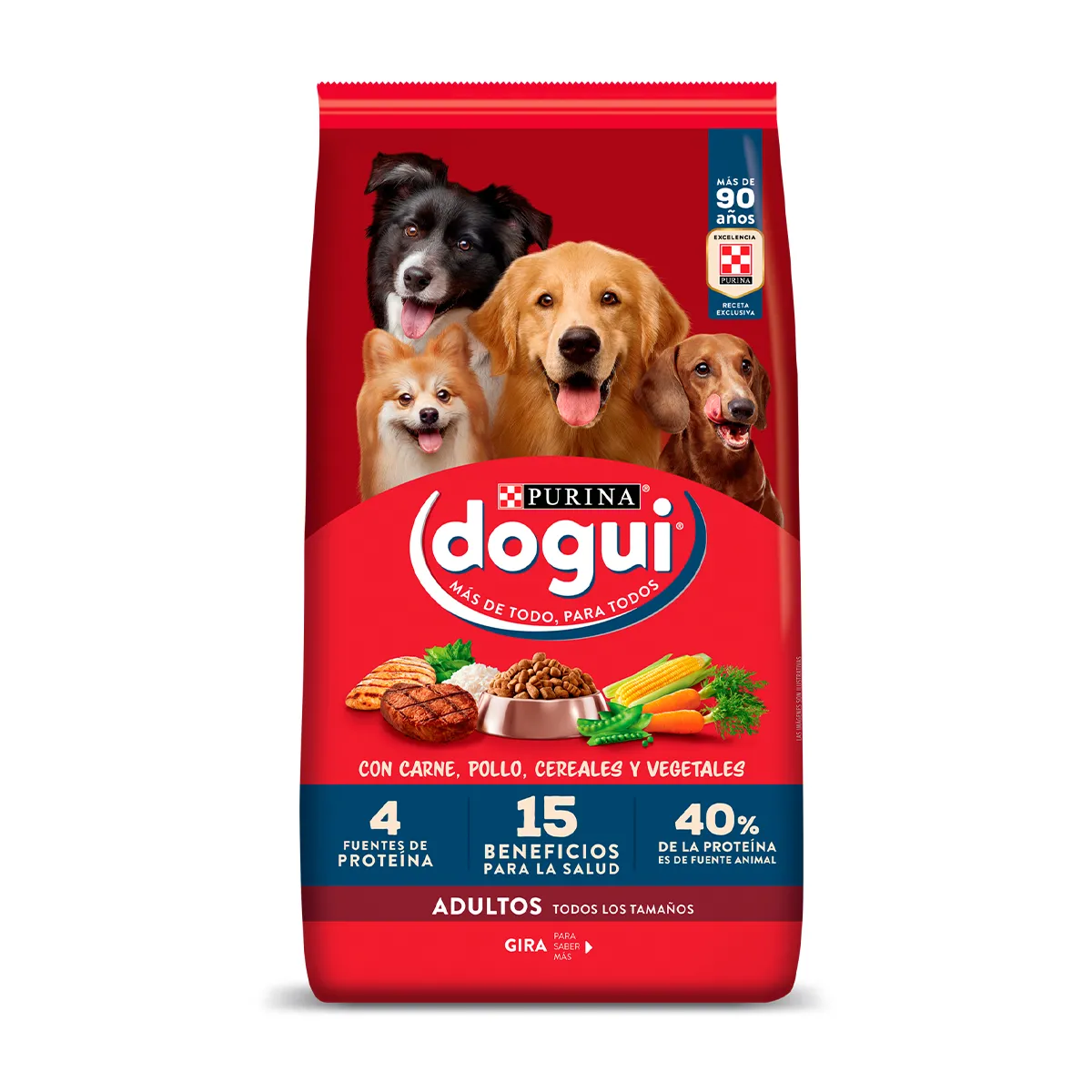 Dogui Adultos con Carne y Pollo para Perro Adulto