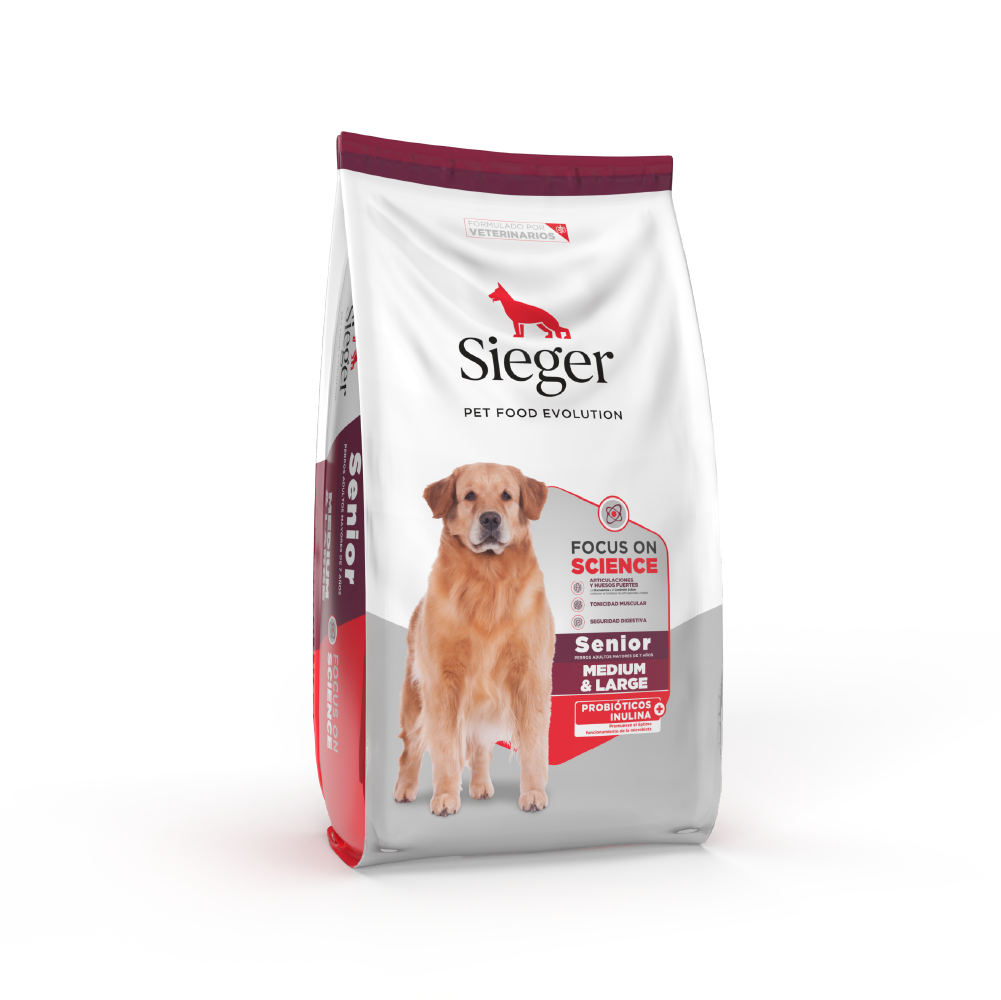 Sieger Senior Medium & Large para Perro Senior