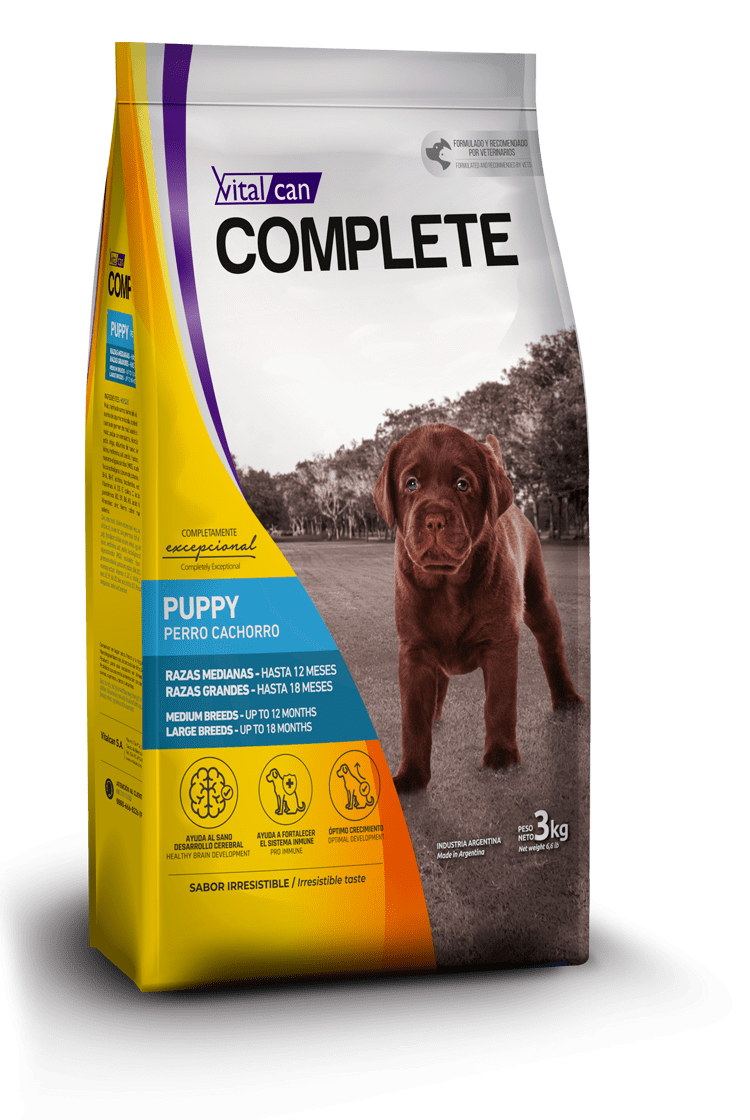 Vitalcan Complete Junior Raza Mediana y Grande