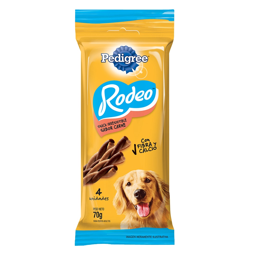 Pedigree Rodeo Sabor Carne para Perro Adulto